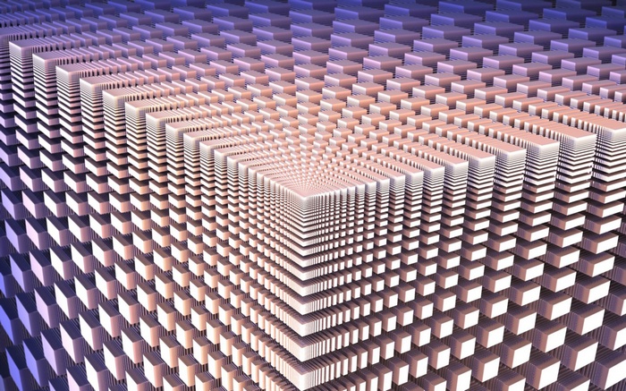 optical illusion, cube