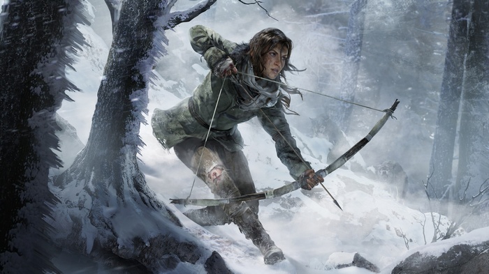 Lara Croft in Rise of the Tomb Raider