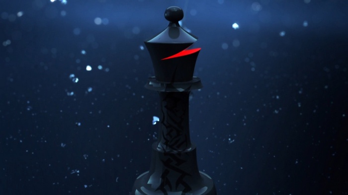 Fate/Stay Night Queen Chess Piece with Red Eyes