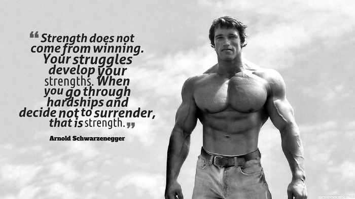 Arnold Schwarzenegger Motivational Quote