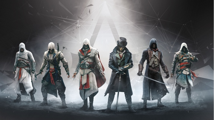 Assassin's Creed Characters: Ezio, Connor, Edward, Arno, Jacob