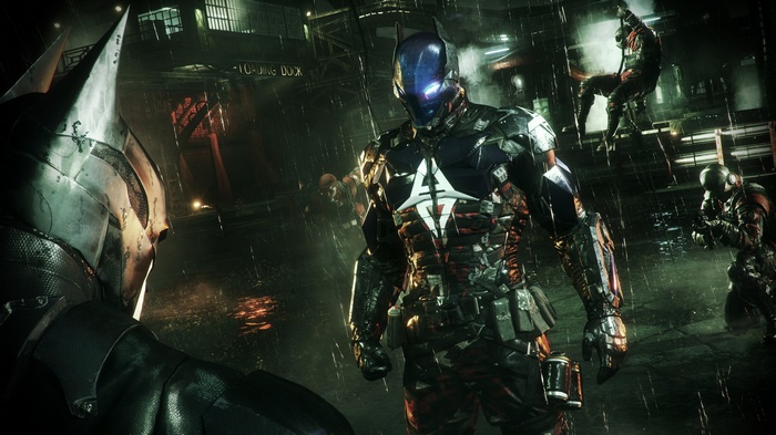 Batman: Arkham Knight - Batman and allies in Gotham