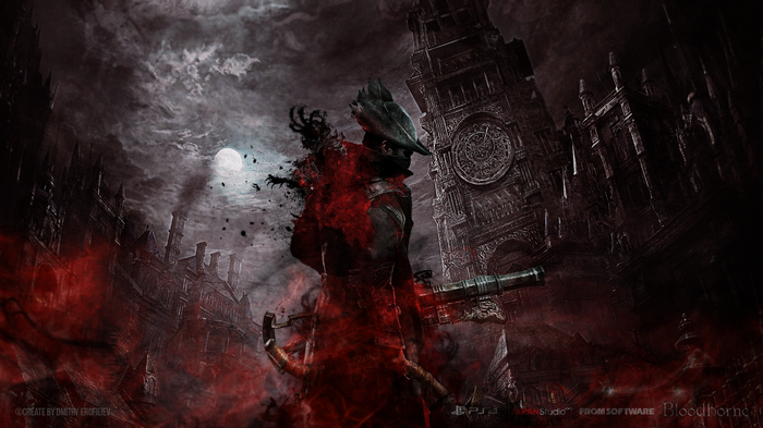 Bloodborne PlayStation 4 Video Game Art