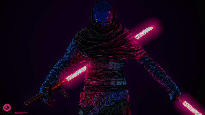 Sith Lord with Dual Lightsabers in Star Wars: The Force Unleashed II