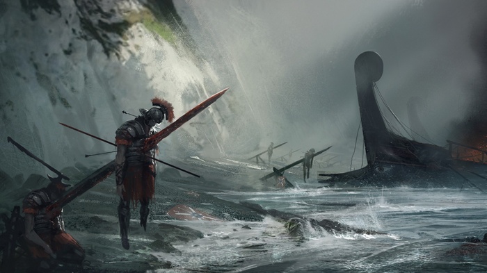 Ryse: Son of Rome Roman soldiers in battle