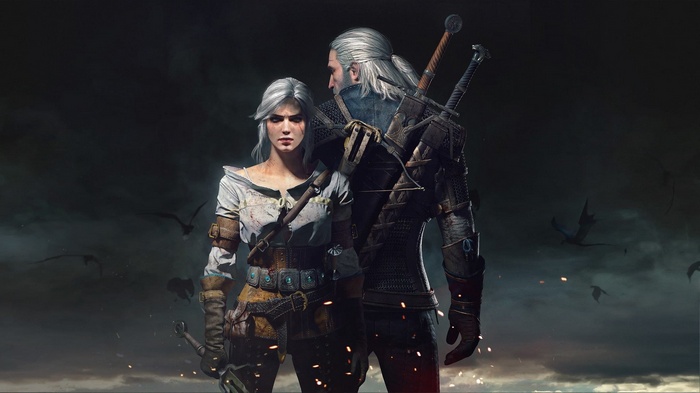 Geralt and Ciri from The Witcher 3: Wild Hunt