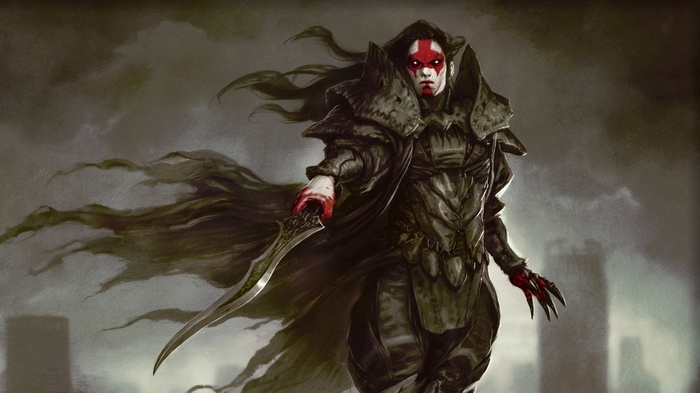 Magic: The Gathering Fantasy Art Character