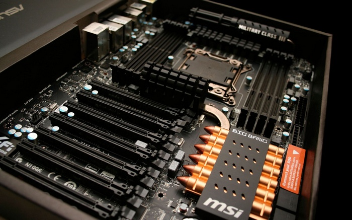 MSI Big Bang Motherboard with Military Class III Components