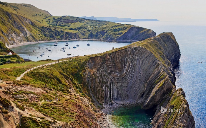 Lulworth Cove, Dorset, England, UK