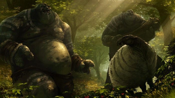 Endless Legend creatures in a forest