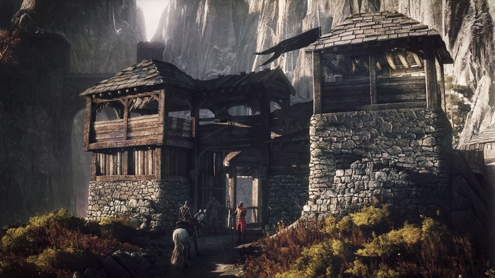 The Witcher 3: Wild Hunt - Medieval Gatehouse