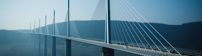 The Millau Viaduct in France