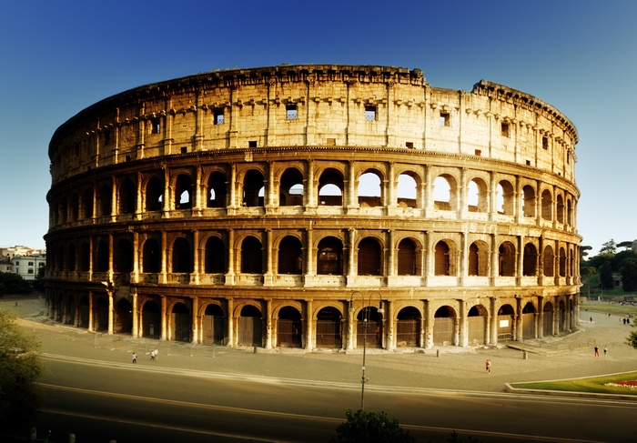 Rome, building, architecture, old building, Italy, ancient, Colosseum