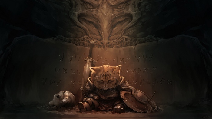 The Elder Scrolls V: Skyrim cat warrior