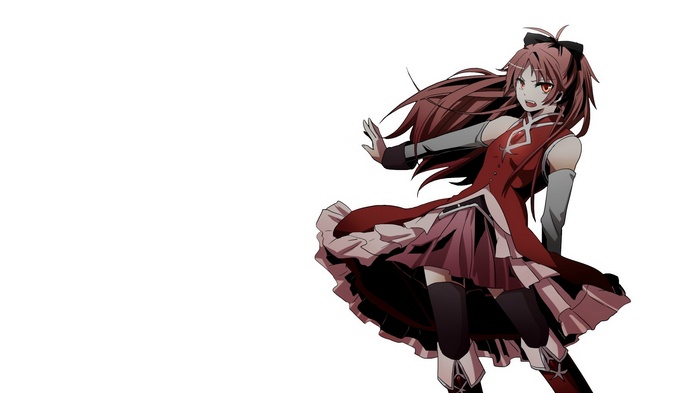 Sakura Kyoko from Mahou Shoujo Madoka Magica