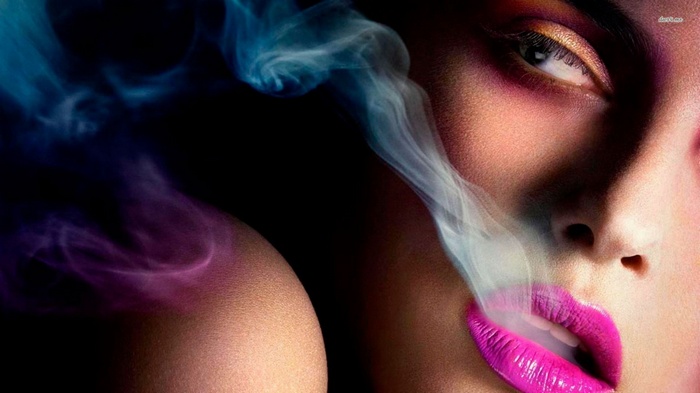 model, smoking, FTV Girls Magazine