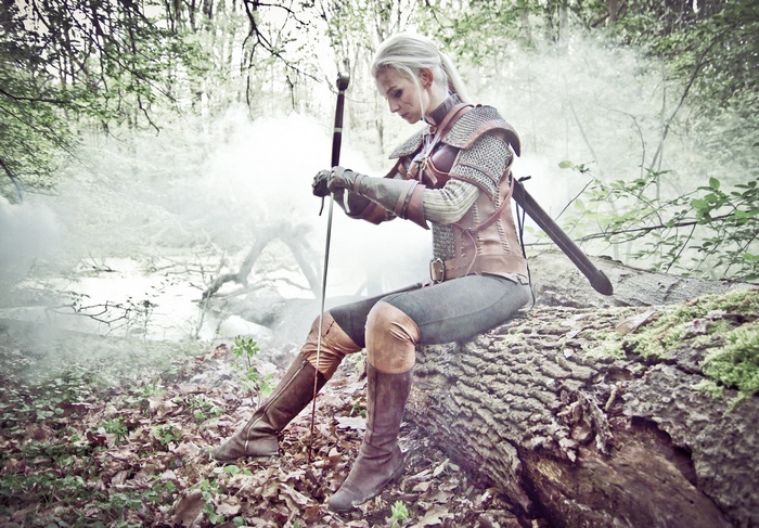Alzbeta Trojanova as Ciri from The Witcher 3