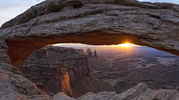 Mesa Arch at Sunset, Canyonlands National Park