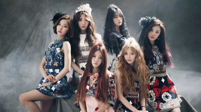 Dal Shabet K-pop group of women