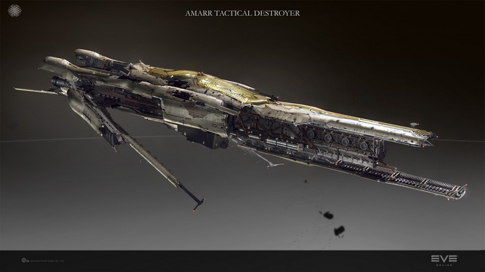 Amarr Tactical Destroyer from EVE Online