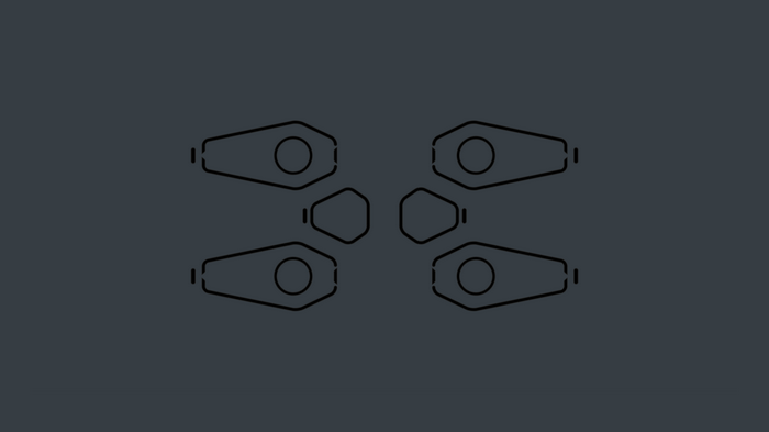 Ghost in the Shell minimalist abstract design