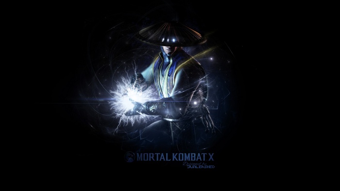 Raiden from Mortal Kombat X with lightning