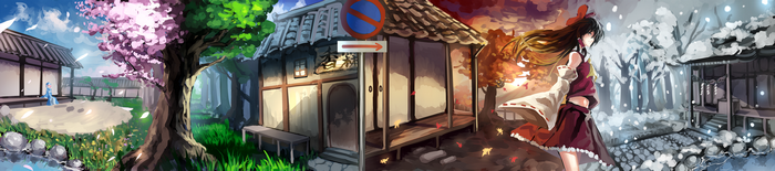 Touhou: Seasons of Hakurei Reimu and Saigyouji Yuyuko