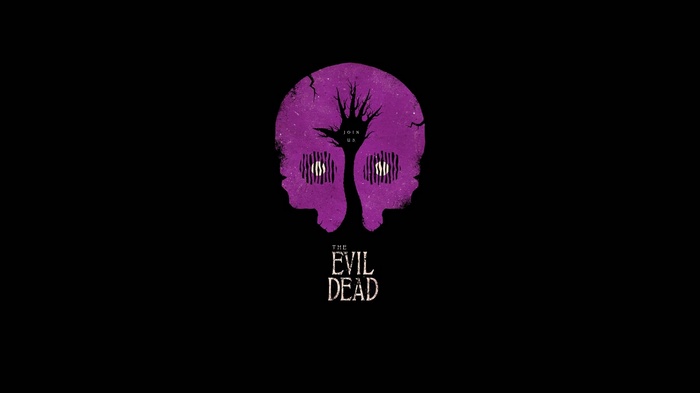 The Evil Dead minimalist movie poster artwork