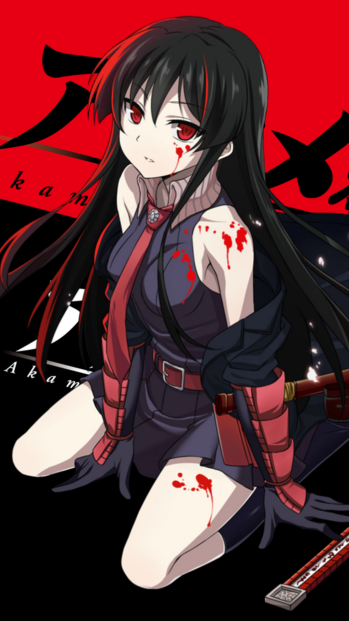 Akame from Akame ga Kill! anime