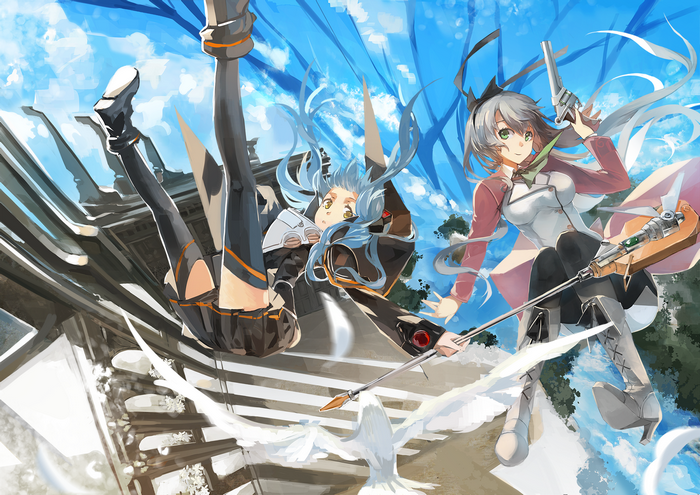 Tio Plato and Elie MacDowell from The Legend of Heroes