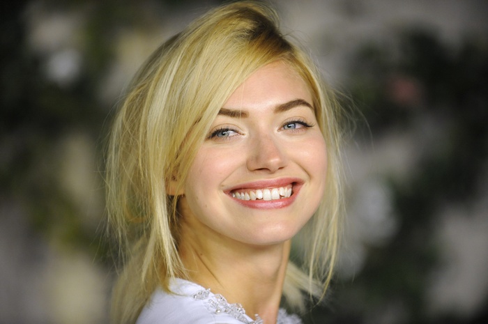 Imogen Poots smiling portrait