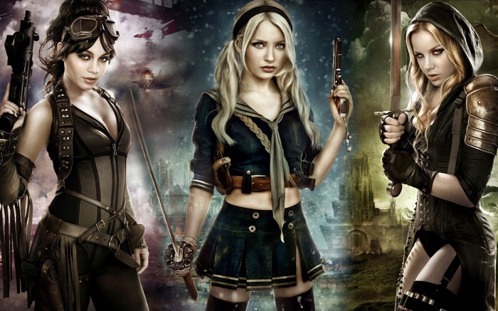 Sucker Punch: Babydoll, Blondie, and Sweet Pea