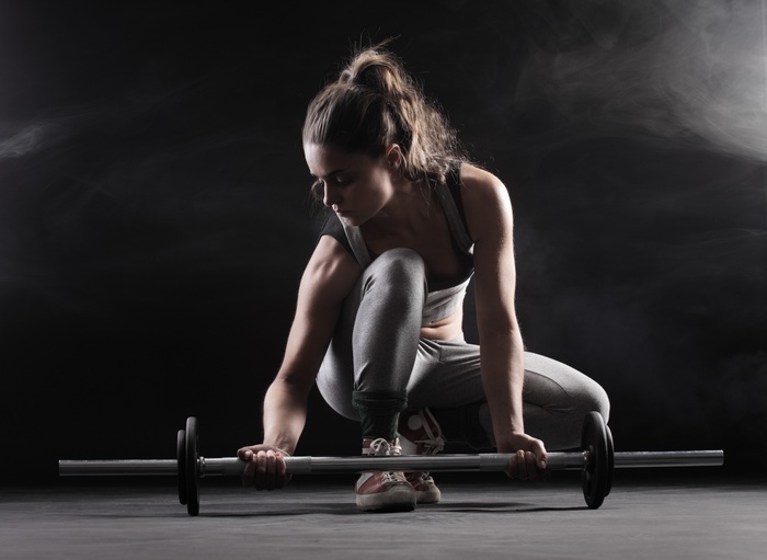 sports, barbell, model, fitness model, women