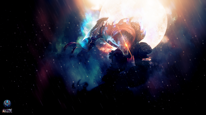Rengar in Space with a Large Moon