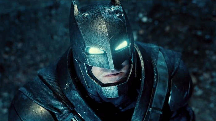Batman in his armored suit from Batman v Superman