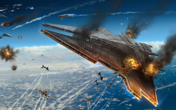 Star Wars: The Old Republic Space Battle