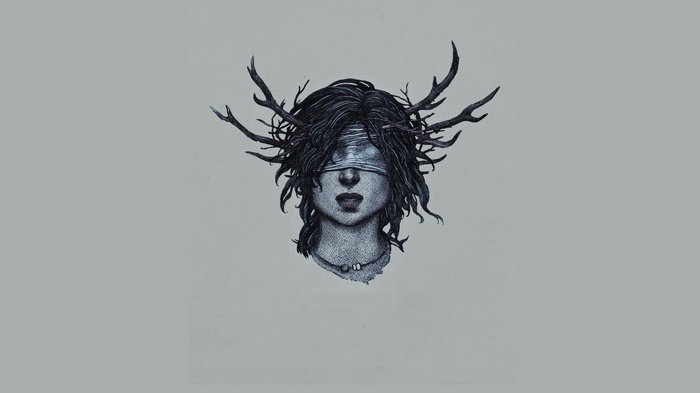 True Detective minimalist illustration