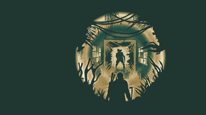 The Last of Us silhouette art