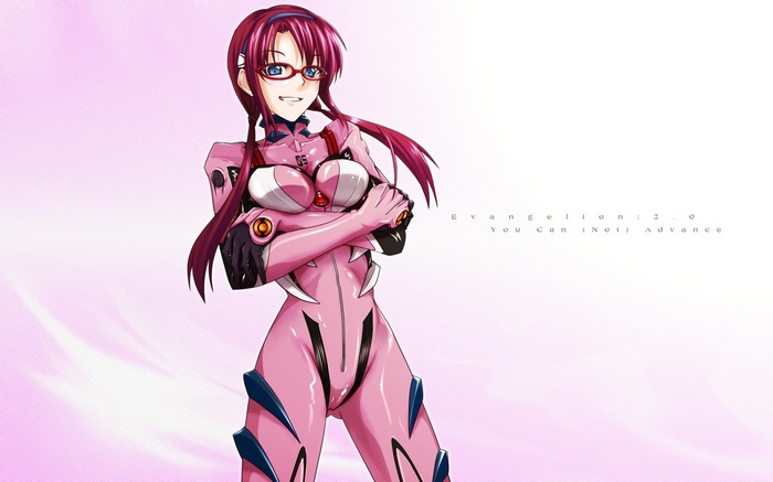 Makinami Mari Illustrious Makinami in Evangelion Plugsuit
