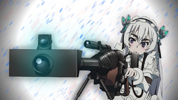 Chaika Trabant with a sniper rifle