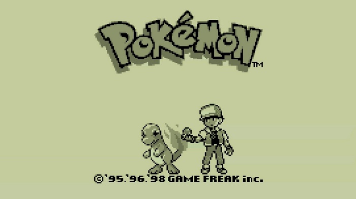 Pokémon Game Boy Title Screen