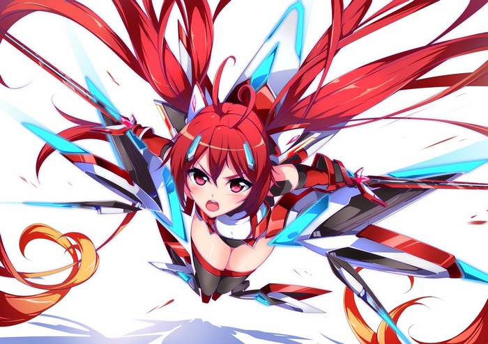 Mitsuka Souji from Ore Twintail ni Narimasu with sword