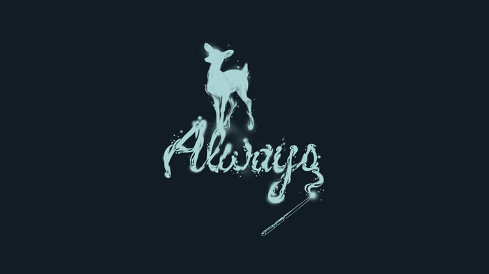 Harry Potter Always Patronus and Wand