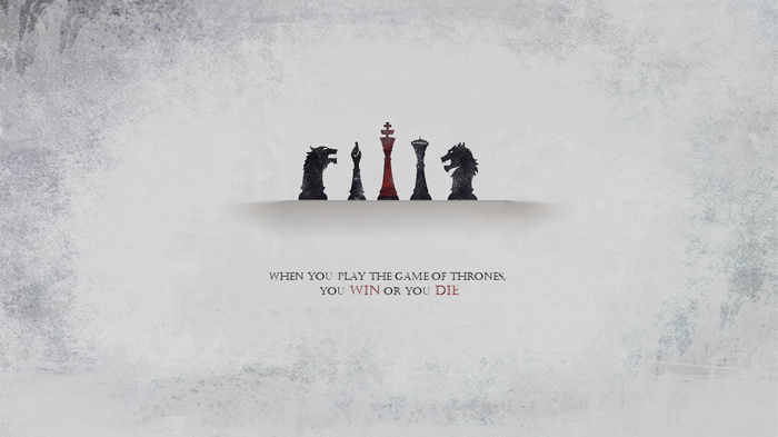 Game of Thrones Chess Pieces Quote