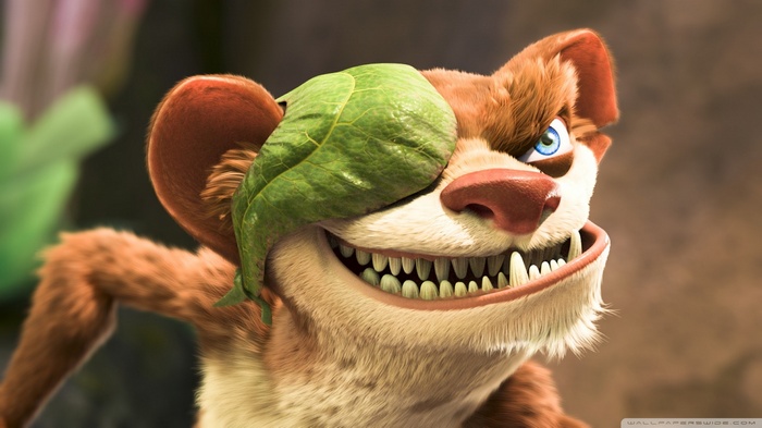 Buck from Ice Age: Dawn of the Dinosaurs
