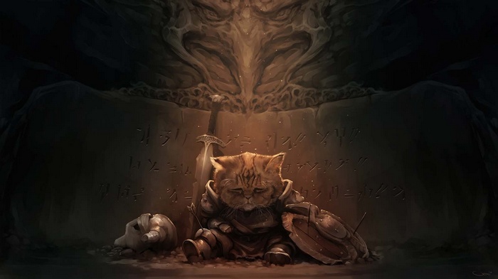 The Elder Scrolls V: Skyrim Cat Warrior