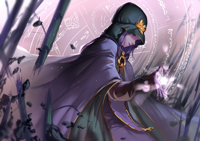 FateStay Night, FateStay Night: Unlimited Blade Works, anime girls, Caster (FateStay Night)