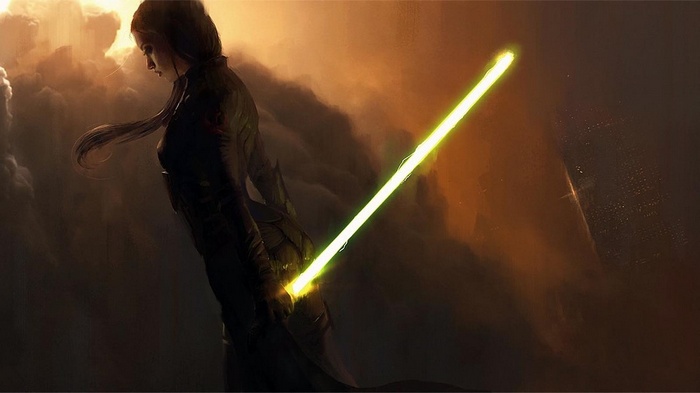 Wojtek Fus Lightsaber Warrior