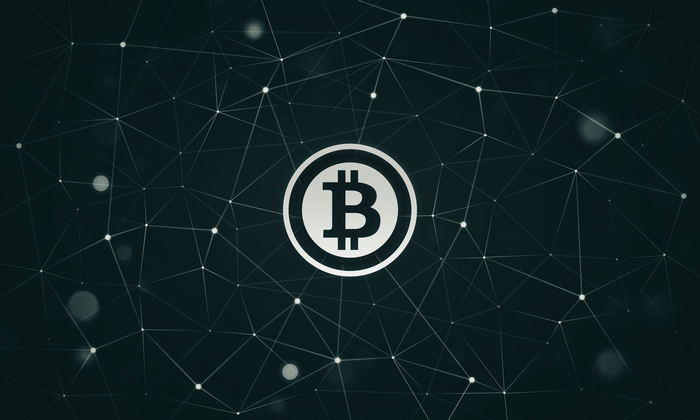Bitcoin Cryptocurrency Network Digital Art