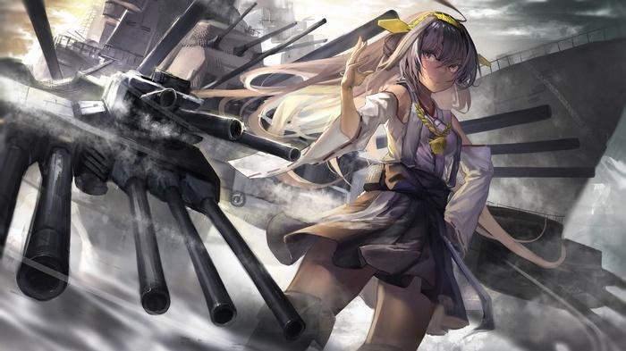 Kantai Collection: Kongou with Battleship Cannons